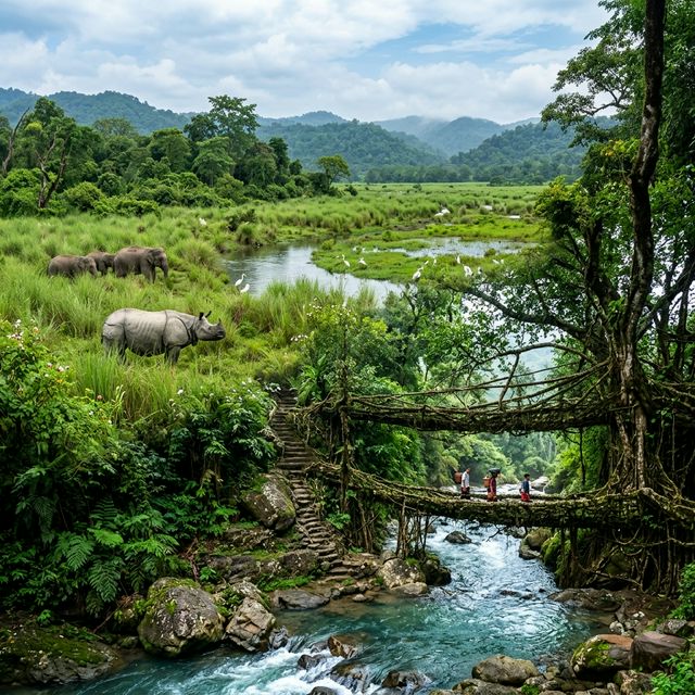 Assam & Meghalaya Northeast
